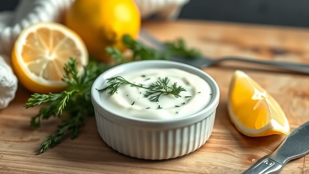 Klassisk kall sås till fisk som passar all vit fisk