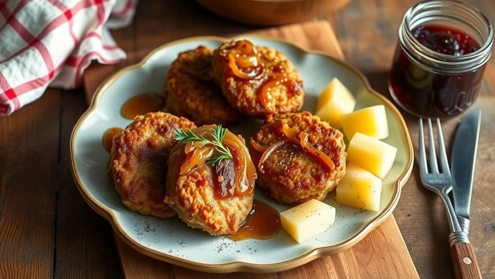 Pannbiff med lök på bästa vis