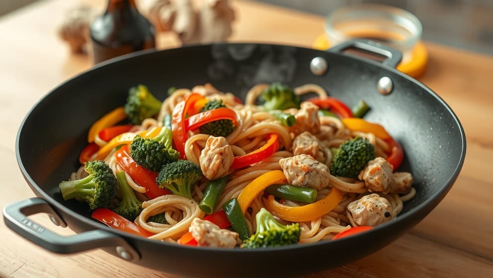 Så lyckas du med kycklingwok med nudlar varje gång